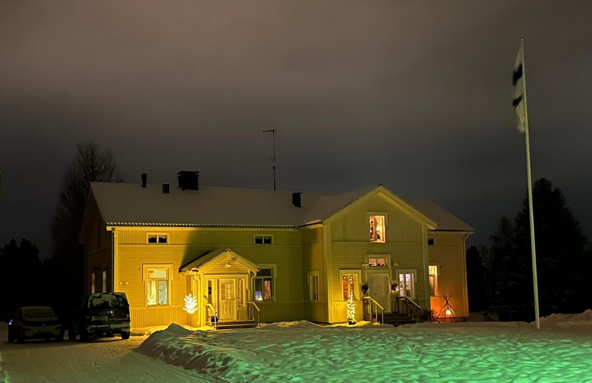 Liepeen Pappila Pudasjarvi Exteriör bild